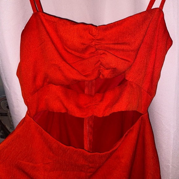 Red Princess Polly Romper - Picture 4 of 4